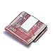Multifunctional Double Sided Wallet ID Slim Money Clip Card Holder