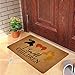 ZQH Mats Funny Welcome Doormat Indoor Decor Halloween Doormat Halloween Decor I Smell Children Hocus Pocus Doormat Personalized Monogram Anti-Slip Rubber Back Novelty Mat (23.7 X 15.9 in)
