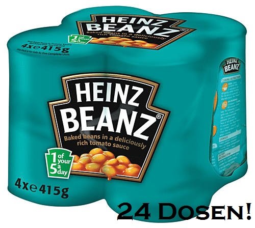 Heinz b/beans 4pk 4x 415g (5000157055408)