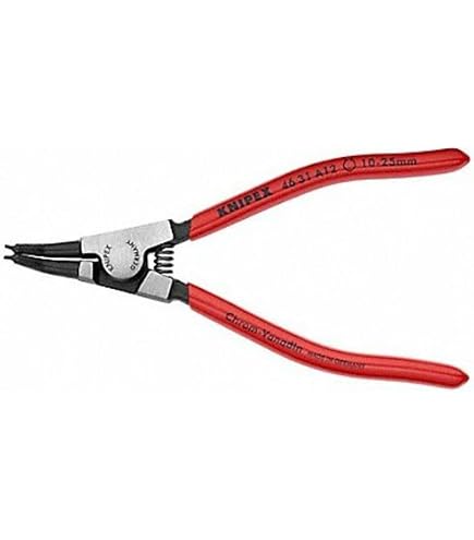 Knipex 44 23 J11 Circlip Pliers - 12-25mm Internal, 90° Angled Tips, Chrome Plated With Plastic Handles - View #8