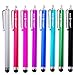 Eco-Fused Stylus Pen Bundle - Universal - 8 Long / 8 Short - Compatible with All Capacitive Touchscreen Devices - for iPad, iPhone, Samsung Phones and Tablets, All Android Phones and Tablets and More