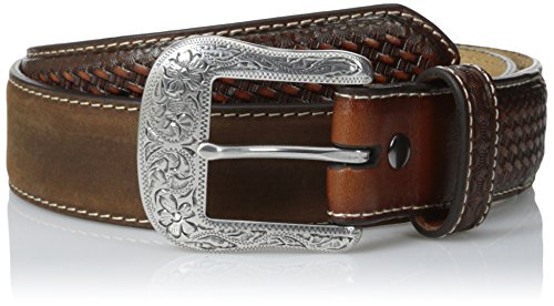 Ariat Men's Straight Basket Billet, Aged Bark, 38