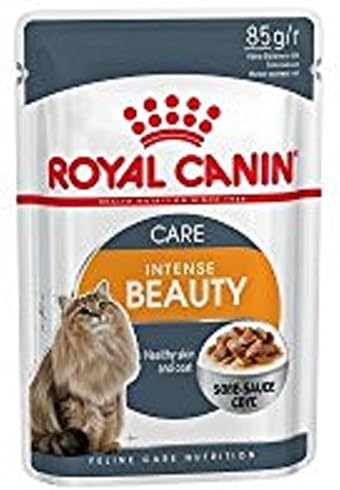 Royal Canin Hair & Skin Care Adult Wet Cat Food in Gravy 12 x 85g, 85 g (Pack of 12)