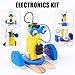 CCinaCiao Robotic Science Kits for Kids, DC Motors Electronic Assembly Kit, DIY Solar Car Kits, STEM Kits for Boys and Girls, Kids Science Experiment Kits(2 Kits)