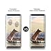 Note 8 Screen Protector,HoPerain PET [Case Friendly] Curved Edge Ultra Clear Anti-Scratch, Anti-Fingerprint, Bubble Free for Samsung Note 8