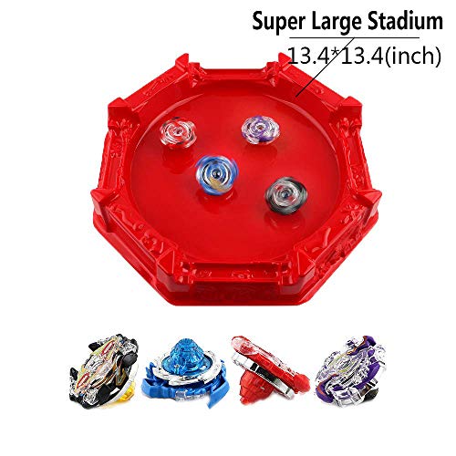 Bey Battle Burst Turbo Evolution Star Storm Large Stadium Set Included 4D Launcher Grip Set Toys for Prime Metal Fusion 2 Play - Thumbnail 5