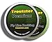 Troutster Fly Line Backing Premium Fly Fishing Line Backing 30 Pound - 100 Yard Fly Backing - Fly Reel Backer ; Fly Rod Backing - Trout, Salmon, Steelhead (Chartreuse), 30 Pound - 100 Yards