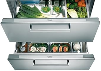 HOTPOINT-Ariston BDR 190 Aai Kühlschrank 2 Türen, 150L Klasse: A + Edelstahl