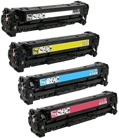 BLACK HAWK Toner Compatible Replacement HP CF400X CF401X CF402X CF403X Toner Cartridges for HP Color LaserJet M252, MFP283