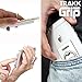 TRAKK Grip Clever Universal Ring Mount and Cradle for All Smartphones and Tablets, Cell Phone Holder, Apple, iPhone, IPad, Samsung, Nexus, Xiomi, LG, Mount Stand Holder Kickstand in White Color