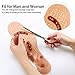3 Pairs Acupressure Magnetic Massage Insoles, Oumers Health Foot Magnetic Therapy Magnet Acupressure Shoe, Brownthumb 4