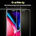 UNBREAKcable Privacy Screen Protector for iPhone 8 Plus (5.5-Inch), 2-Pack + 2 Lens Protectors｜25° Anti-Spy｜9H Hardness｜Anti-Fingerprint｜HD Clarity Tempered Glass