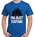 Brisco Brands Nerdy Im Just Saying Funny Goku Anime Pun T Shirt Tee