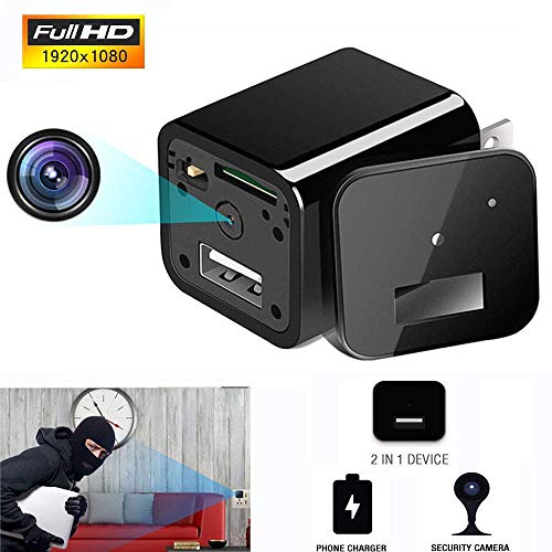 Hidden Spy Camera 1080P HD USB Wall Charger for Home Security Surveillance Baby Pet Monitor Video Recorder Mini Nanny Cam by Funcilit - Thumbnail 7
