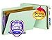 Smead End Tab Pressboard Classification File Folder with SafeSHIELD Fasteners, 2 Dividers, 2