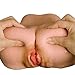 Masturbator Doll for Men with Lifelike Size Virgin Pussy Ass and A Tight Anus Butt That Offers Men Maximum Pleasure Masturbation Pussy Ass Masturbator for Male (9.4 X8.6 X 4.3 Inches)