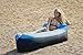 MAMBLE Inflatable Lounger Sofa Portable Sofa Bed Air Sofa for Travelling, Camping, Beach, Park Blue