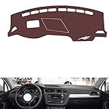 Leather Dashboard Cover Compatible with VW