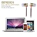 Cootree BE318 3.5mm In-ear Earphone with Microphone(Gold)