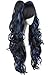 MapofBeauty Multi-color Lolita Long Curly Clip on Ponytails Cosplay Wig
