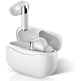 YLHONE Hearing Amplifiers for Seniors | Rechargeable Hearing Aids with Noise Cancelling for Hearing Loss | Hearing Amplifiers with Charging Case Easy-use Volume Control (White)