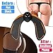 UMATE ABS Stimulator Buttock Toner EMS Electrical Hips Trainer Abs Trainer 6 Modes Smart Fitness Training Gear Home Office Ab Workout Equipment Machine