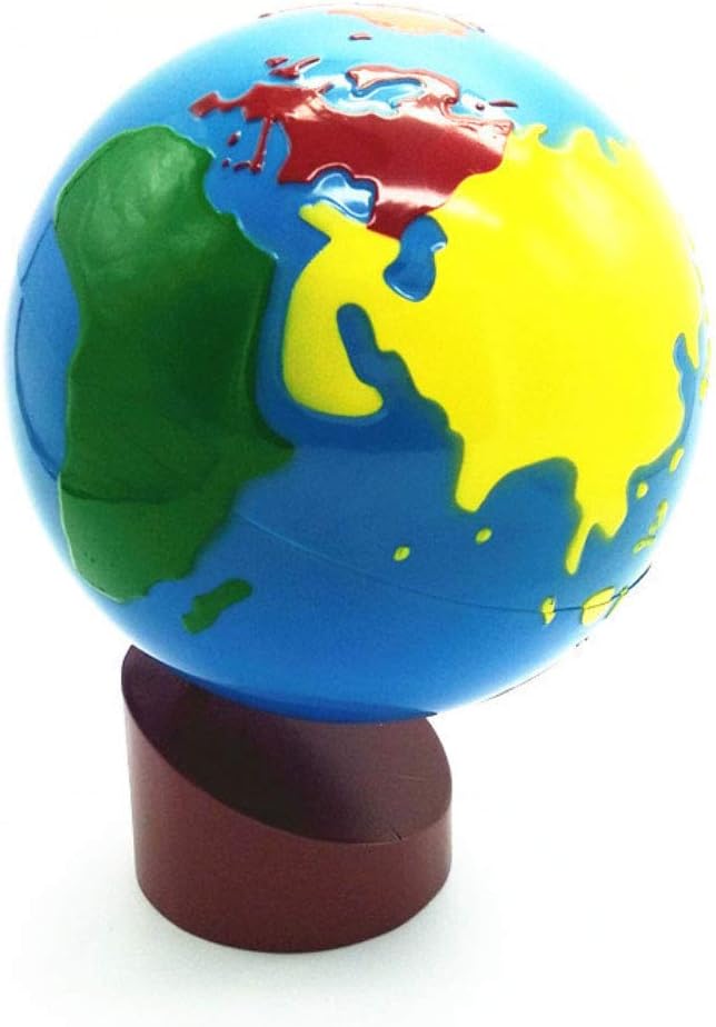 beiguoxia Interesting Toy Water Land Globe Land Water Earth Globe Learn World Kids Early Recognition Education Teaching Toy Toys For All Ages