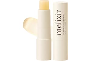 Melixir Vegan Lip Butter #01 Agave(Clear) (+11 more colors) 0.13oz, Bee Free, Petrolatum Free, Deep Nourishing Plant-Based Vegan Chapstick, Vegan Lip Balm for Dry, Cracked and Chapped Lips