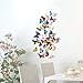 Canserin 24pcs 3D DIY Butterfly Wall Stickers, Home Room Decorations