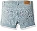 Levi's Girls' Denim Shorty Shorts