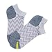 Gmark Running Bamboo Fiber Socks, Unisex Ultimate Dry Cushioned Low Cut Socks 1,3,5 Pairs
