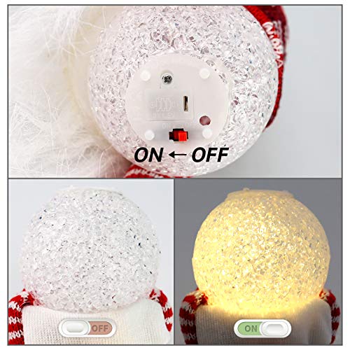 1Tomte Swedish Plush Santa Gnome, Handmade Scandinavian Tomte Santa Scandinavian Gnome Plush Heart for Christmas Santa Decoration Table Decor