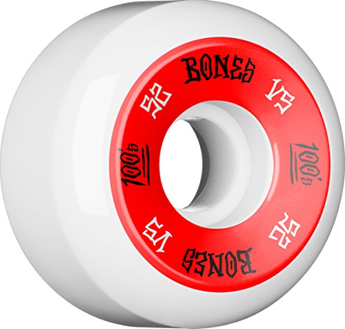Bones Wheels 100'S #1 52x34 NAT  