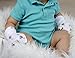 Large Baby Mittens - No Scratch Mittens 3 Pack, Gauze, Boy Mitten, Blue Gingham, Cars, and Animal