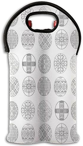 RTYUSHSF Wine Tote Personalized Suitable For Any CrowdPascha Suitable For Any Crowd Temperament Gorgeous