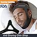 The Best Stop Snoring Solution|Anti Snoring Chin Strap Jaw Supporter|Snore Stop Remedies Aids|Snoring Relief Devices|Adjustable one Size fits All for Men Women Snorerx