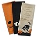 DII Halloween Hand Towels for the Kitchen Decorative Spooky & Fun Cotton Printed Dishtowel Set, 18x28, Jack-O-Lantern, 3 Count