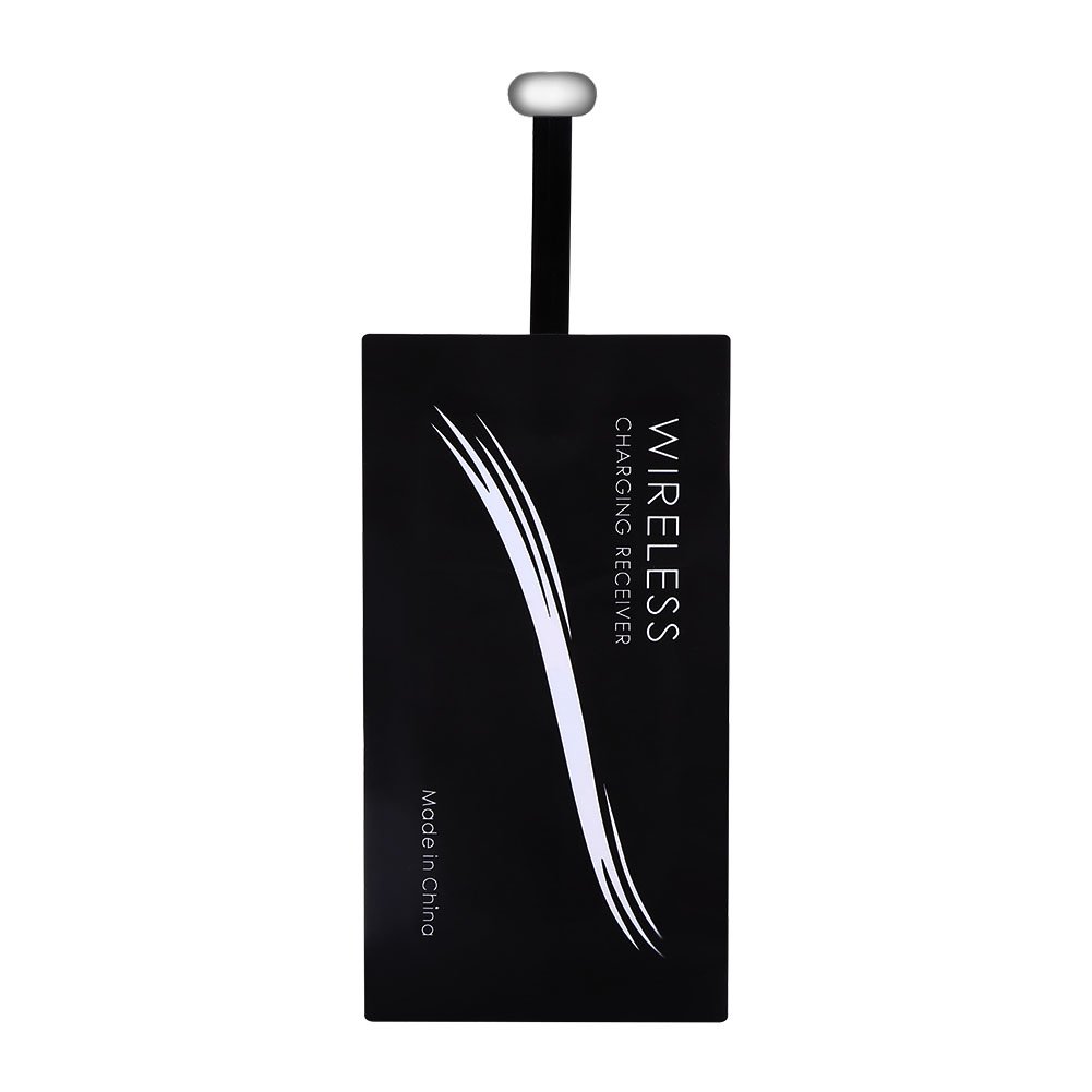 1000 mAh Qi Wireless Charger Receiver, USB Type-C Ultra Thin Wireless Charging Receiver for All USB C port Android System