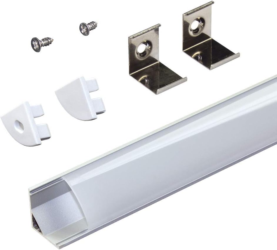 Armacost Lighting 960052 Recessed Mounting Channel, Aluminum - - 