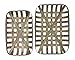 Tobacco Basket Set, 2 Baskets, Farmhouse Wall Decor