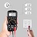 Multimeter,TACKLIFE DM03 Auto Ranging Multi Tester, Measures AC & DC Voltage and Current, Resistance, Continuity, Frequency, Diode Electronic Tester, Digital Multimeter with Backlit LCD