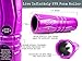 Foam Roller For Muscles by Live Infinitely-17” x 5”- Features First Ever Unique Spinal Channel- Made From High Density EVA Foam & ABS Inner Core- Best Deep Tissue Massager eBook Included (Purple)