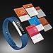 Fitness Tracker, MoreFit Slim Heart Rate Touch Screen Activity Tracker Wireless Smart Bracelet Pedometer (Silver-blue)