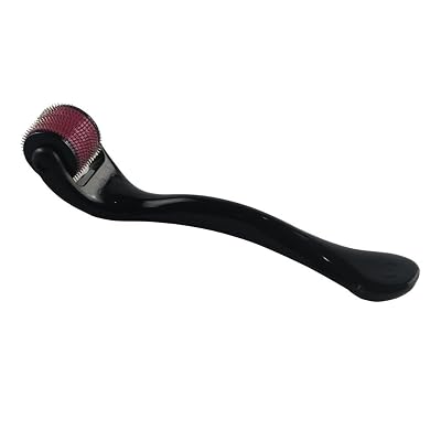 0.5mm Derma Skin Roller - 540 Pin Micro Needling Tool For Face & Body (Acne, Scars, Wrinkles, Beard)