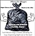 Muscle Bag - 55 Gallon 1.5Mil Trash Bags, Individually Folded, 50 per case, Perforated Top for Easy Dispensing, Coex Plastic, 55gal Garbage Bags