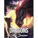 Dragons: An Adult Coloring Book with Fun, Beautiful, and Relaxing Coloring Pages (Perfect Gift for Dragon Lovers)