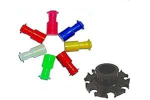 50 Slug Stun Darts for True .40 Cal Blowguns by Venom Blowguns® with 8 Point Holder Included. Made in USA