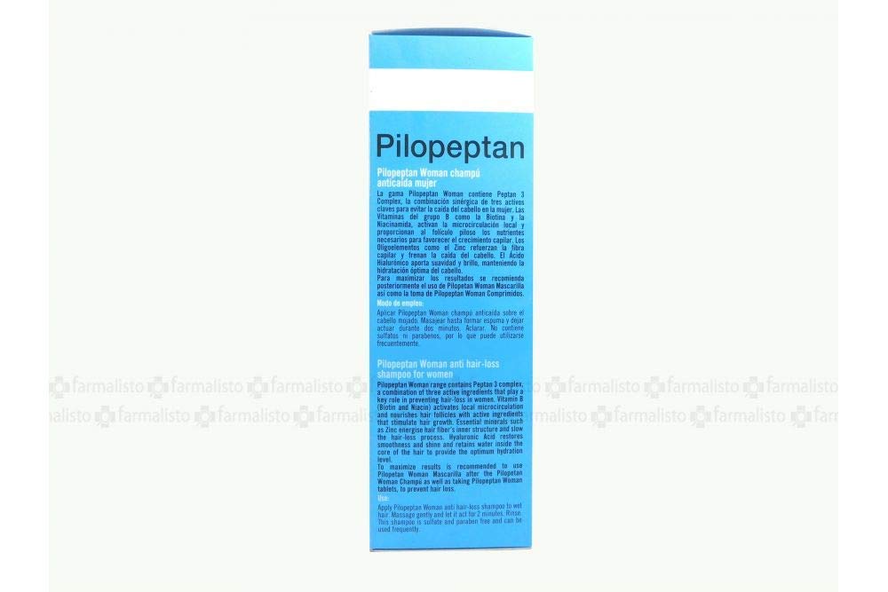 Genové Pilopeptan for Woman 250ml - Hair Regrowth Treatment - Anti-Hair Loss Shampoo - Rich In Nutrients - Spain: Beauty