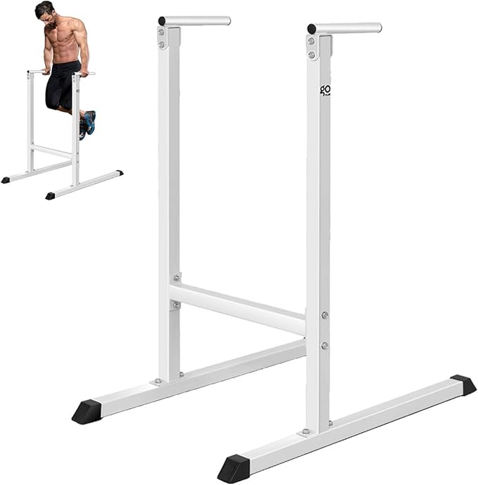 Goplus Dip Stand Dip Bar Heavy Duty Pull Up Paralle Bar
