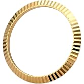 HiCycle2 Fluted Bezel Replacement For Rolex Datejust II Day Date II 116300 116333 116344 41mm (Gold)
